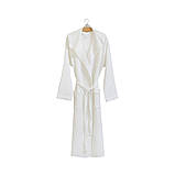 Халат Lotus Home — Rius off white молочний L/XL, фото 5