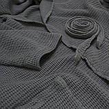 Халат Lotus Home - Rius antrasit антрацит L/XL, фото 4