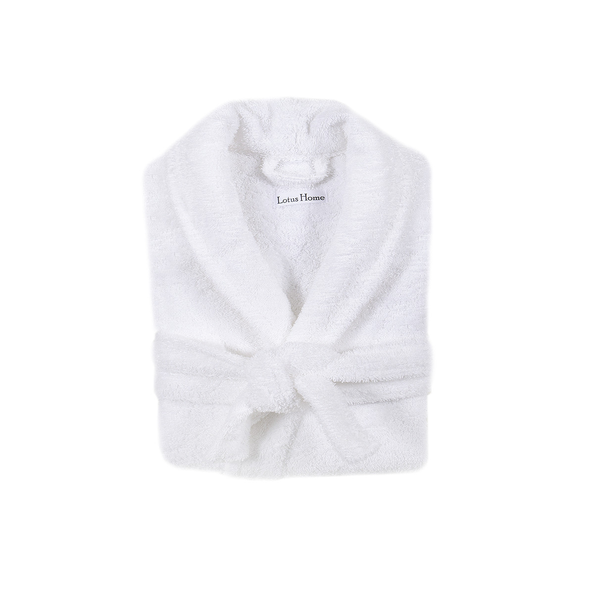 Халат махровий Lotus Home - Basic Soft білий L