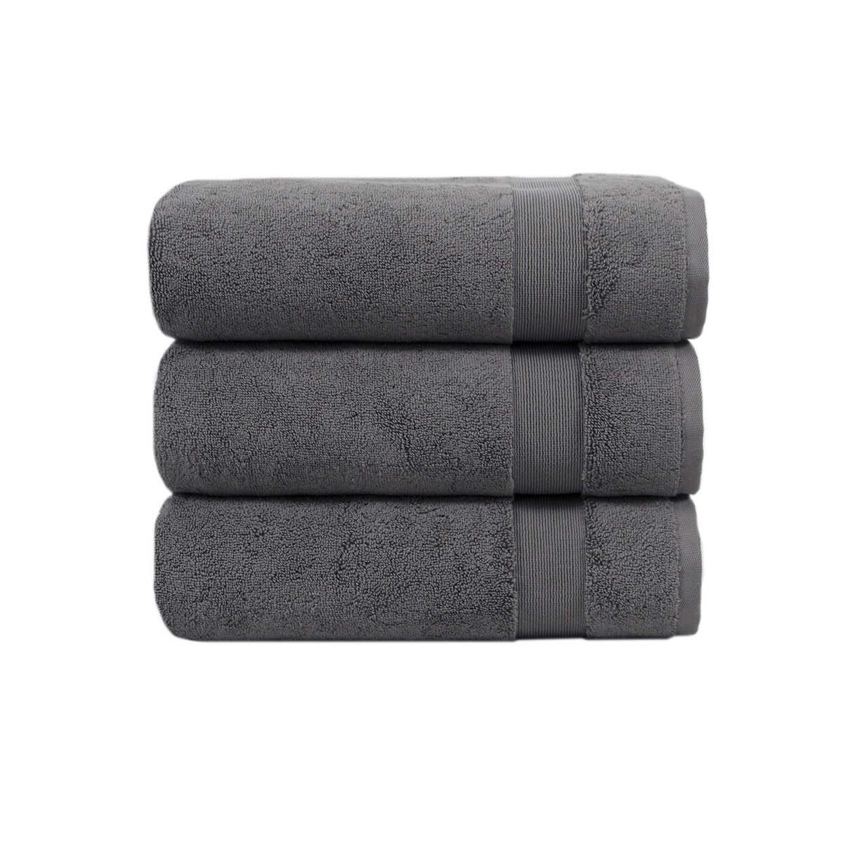 Рушник махровий Lotus Home - Pearl графіт 50*90, фото 1