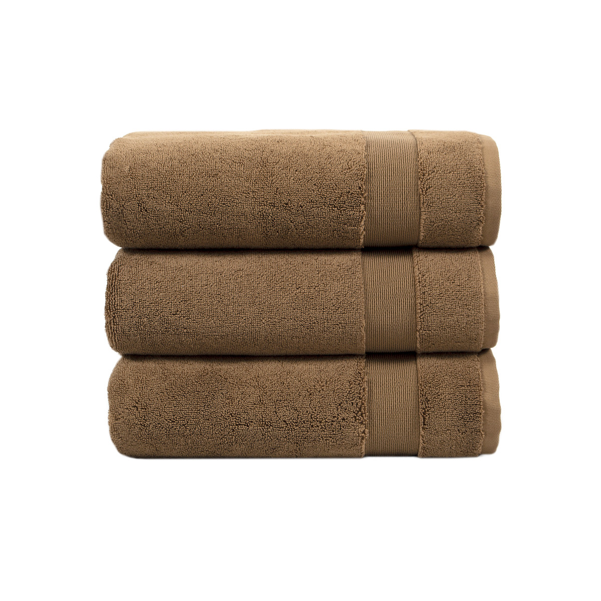 Рушник махровий Lotus Home - Pearl кавовий 50*90, фото 1