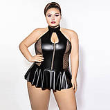 Боді JSY P61158 Black Plus Size, фото 2