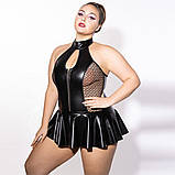 Боді JSY P61158 Black Plus Size, фото 6