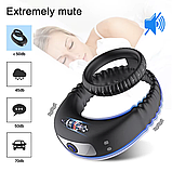 Віброкільце для продовження статевого акту, Подвійне ерекційне кільце для члена з вібрацією, Інтимні іграшки, фото 7