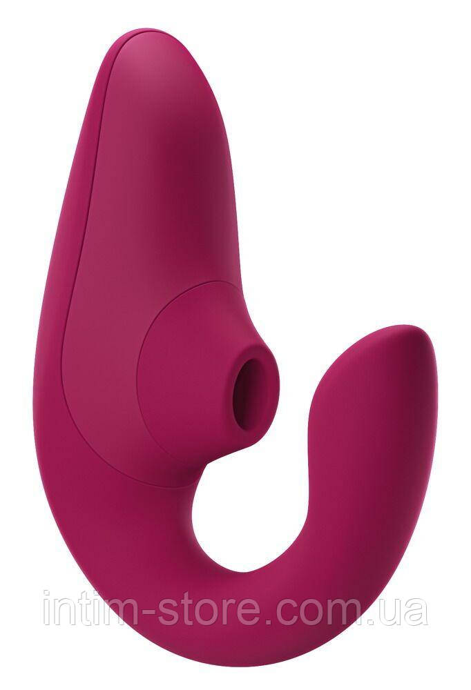 Вакуумний кліторальний стимулятор Womanizer Blend Vibrant Pink, фото 1