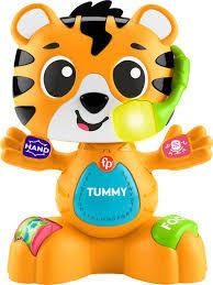 Іграшка Fisher-Price Link Squad Tiger Тигр Танець і наука Версія англійською мовою HTX04