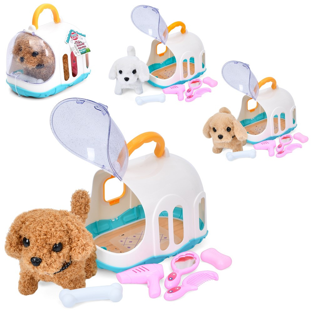 М'яка іграшка Limo Toy собачка в перенесенні 051-1B, фото 1