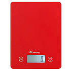 Кухонні ваги до 7 кг, DOMОTEC MS-912, Червоні / Сенсорні ваги електронні / Ваги для кухні, фото 3