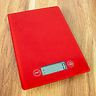 Кухонні ваги до 7 кг, DOMОTEC MS-912, Червоні / Сенсорні ваги електронні / Ваги для кухні, фото 2