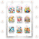 Друк їстівного фото — Вафельний папір — Великодня No36, фото 8