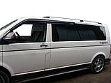 Рейлінги CROWN (сірий мат) Коротка база для Volkswagen T5 Transporter 2003-2010 рр, фото 3