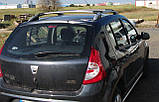 Рейлінги Skyport Grey для Renault Sandero 2007-2013 рр, фото 4