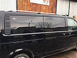 Рейлінги CROWN (сірий мат) Коротка база для Volkswagen T5 Transporter 2003-2010 рр, фото 4