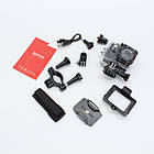 Екшн камера HD 1080P, A7, водонепроникна / Спортивна екшнкамера з набором кріплень та боксом, фото 10