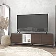 Комплект у вітальню Норді з 2-х позицій: Шафа-буфет/Тумба ТВ Венге Магія/Білий, фото 3