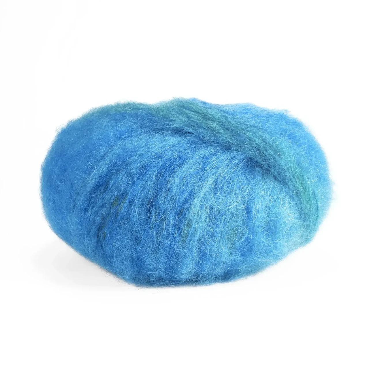 Пряжа Mohair Trend Print/Мохер Тренд Прінт, зелений-салатовий-блакитний 3, Laines du Nord