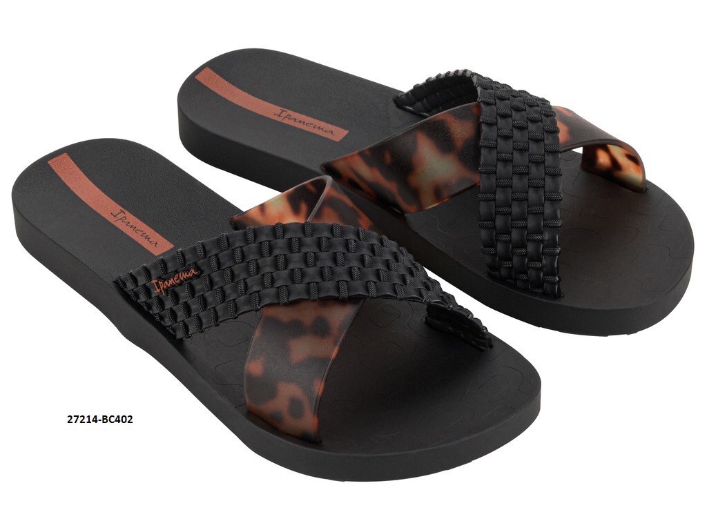 Жіночі тапки Ipanema Sense Slide Fem (Чорного кольору)