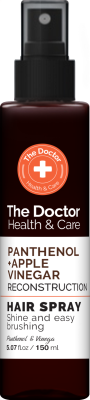 Спрей для волосся The Doctor Health&Care Panthenol + Apple Vinegar Реконструкція 150 мл