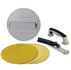 Набір для ручного шліфування Rollingdog SURFEX №1 (9 предметів), з'єднання засувка/конус, серія Elite