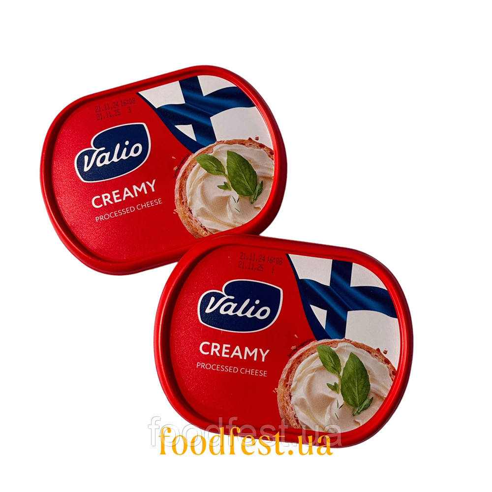 Сир плавлений Віола Вершковий  TM Valio 400г, фото 1