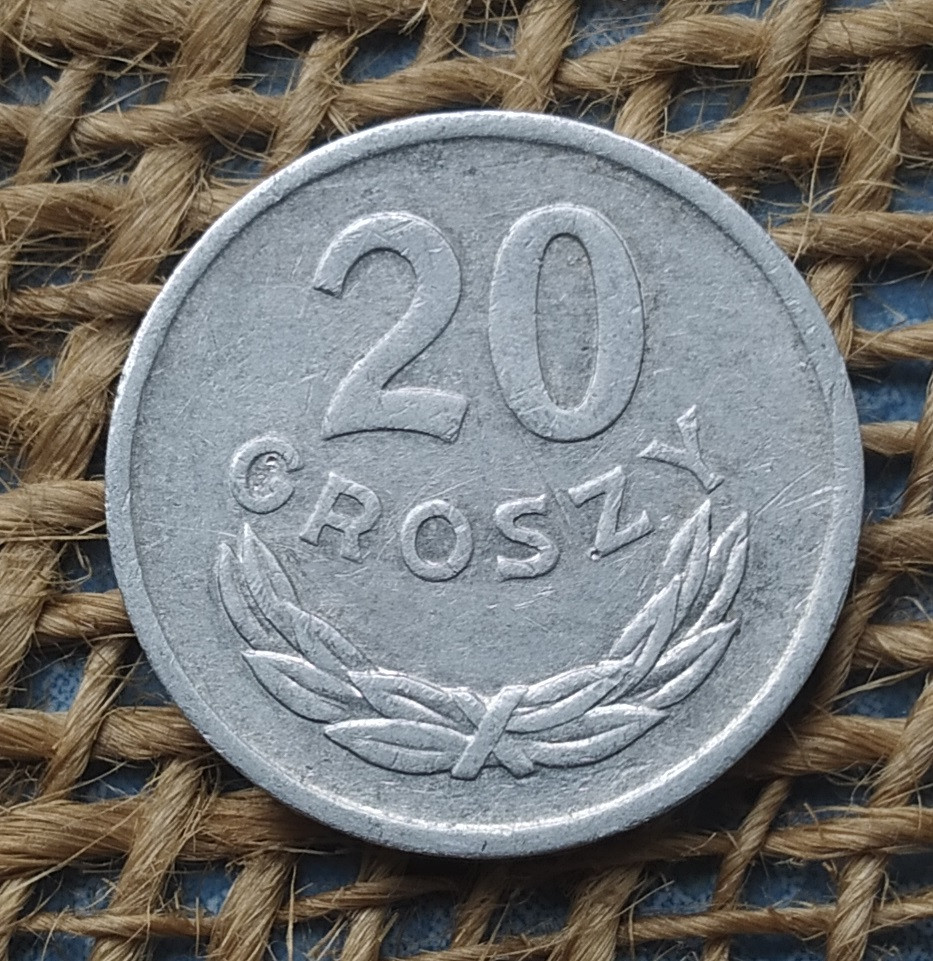 20 грошей 1976 року. Польща