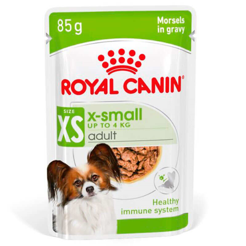 Royal Canin X-Small Adult (Роял Канін Х Смал) вологий корм для маленьких собак до 4 кг від 10 м. 85 г х 12 шт