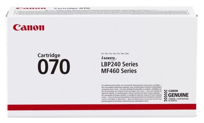 Картридж Canon 070 Black для MF46x Series/LBP243dw/246dw (5639C002)