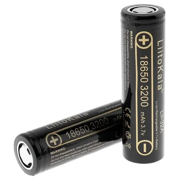 Акумулятор літій-іонний 18650 LiitoKala Lii-32A 3200mAh 3.7V (без захисту)