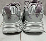 Тканинні модні дитячі кросівки для дівчинки Paliament  сітка 34  21 см  сірі, фото 4