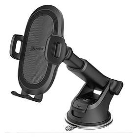 Автомобільний тримач для телефону RIAS H-XP329 на торпедо Black (7_01980)