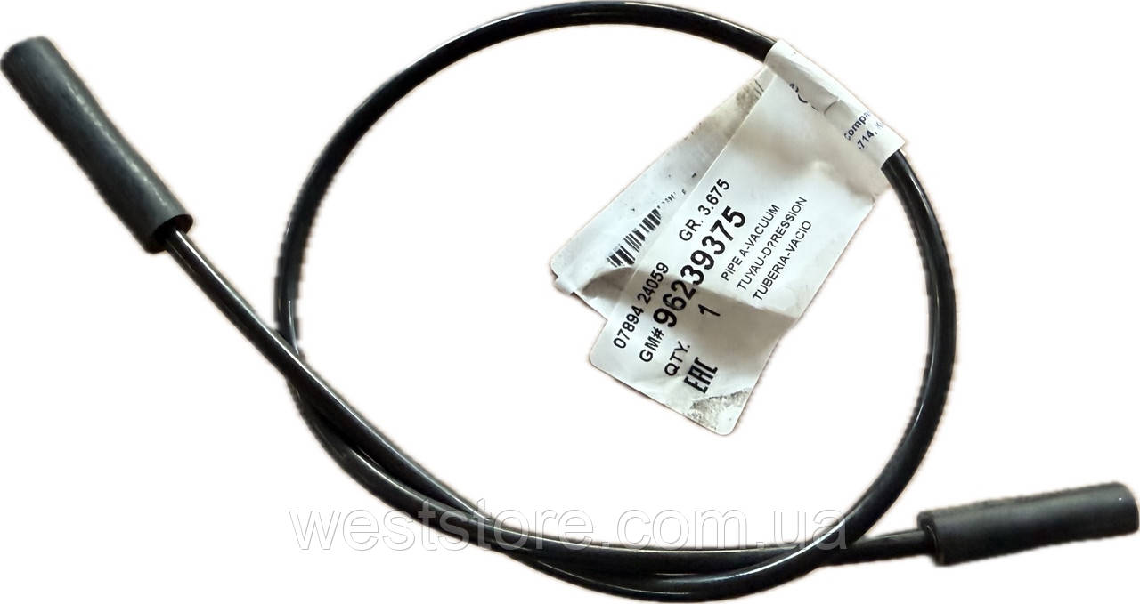 Трубка вакуумна (від дроселя на МАР-сенсор) Daewoo Lanos 96239375 GM, фото 1