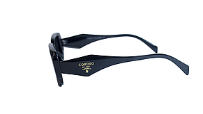 Жіночі сонцезахисні окуляри polarized, чорні P313-1, фото 3