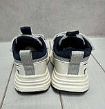 Дитячі тканині кросівки сітка для хлопчика Jong Golf на липучці 22-27 сірі, фото 5