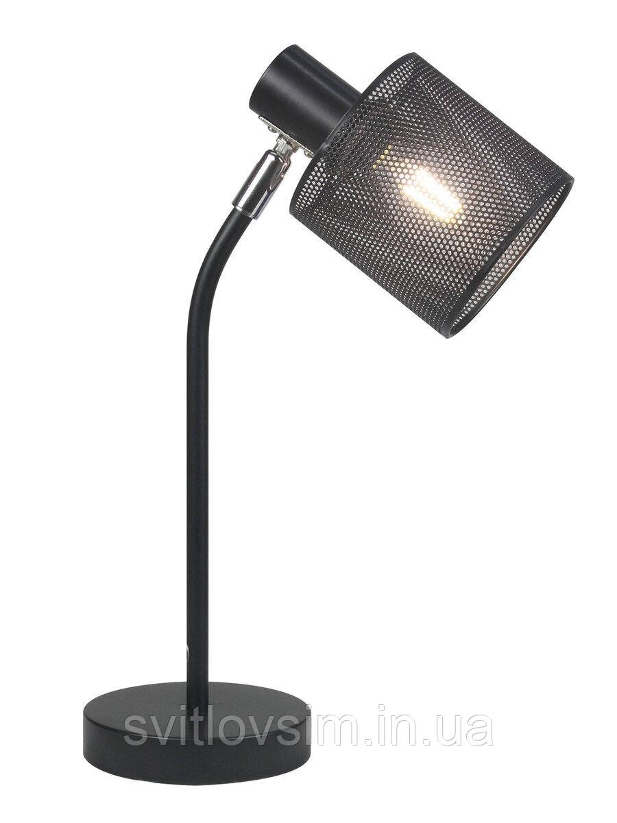 Настільна лампа в стилі лофт VALESO LT9076 BK з поворотнім механізмом, фото 1