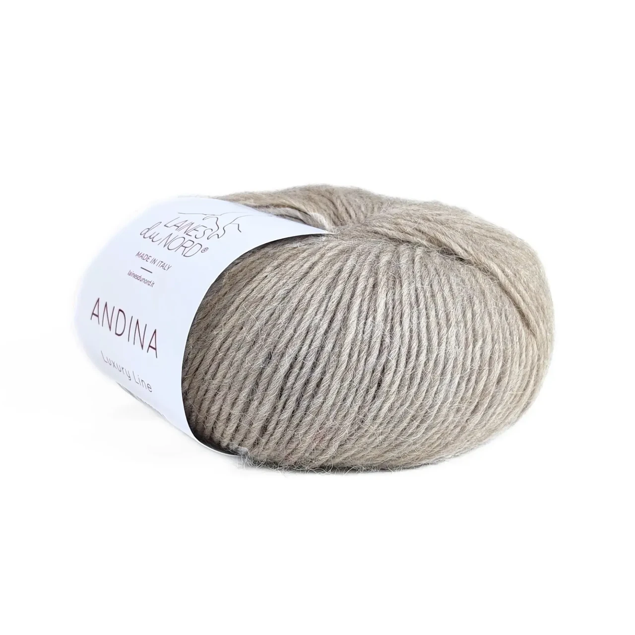 Пряжа Andina/Андіна, бежевий 106, Laines du Nord