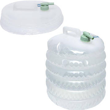 Каністра похідна для води складна ємність із краном 10л