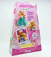 Музична Лялька Shantou «Beauty Star» у рожевій сукні, (45 см), українська мова, фото 9