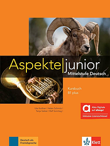 Aspekte junior Kursbuch B1+ hybrid (підручник)