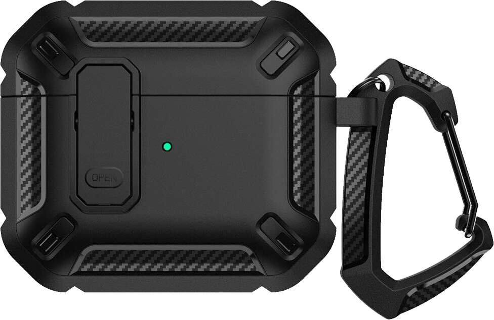Чохол AirPods 3 black Defender Case