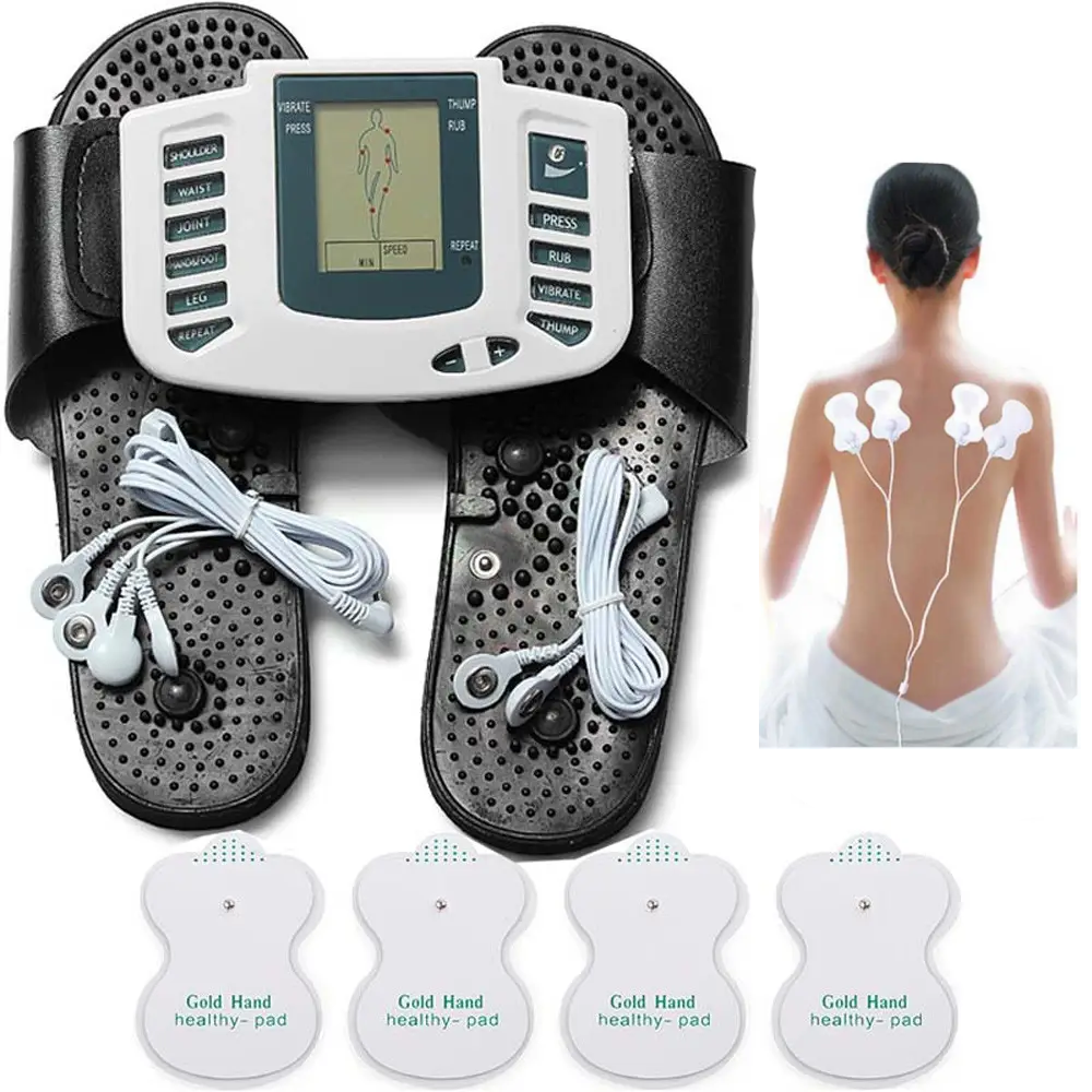 Тапочки масажні Digital slipper JR-309A / Міостимулятор електричний / Масажер імпульсний / Масажер імпульсний, фото 1