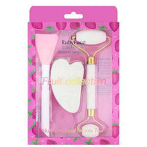 Набір для догляду за обличчям 3в1, білий