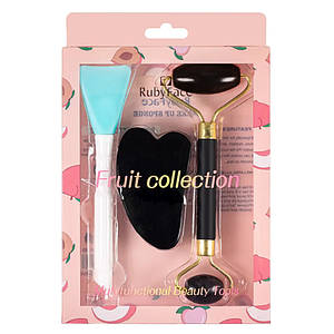 Набір для догляду за обличчям 3в1, чорний