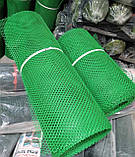 Пластикова сітка 6 х 8 мм 1.20 м*30 м Забірна зелена Сота, фото 3