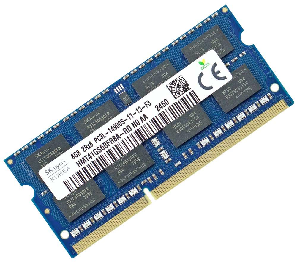 Оперативна пам'ять DDR3L-1866 8GB PC3L-14900s для ноутбука SODIMM SK hynix HMT41GS6BFR8A-RD