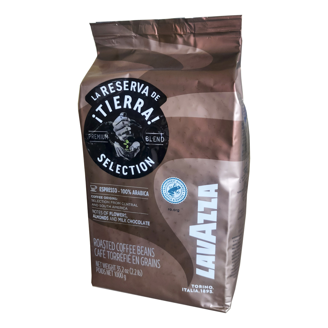 Lavazza Tierra Selection (100% Арабіка) для ринку Італії кава в зернах 1 кг, фото 1