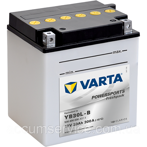 Акумулятор Varta Powersports 530 400 030