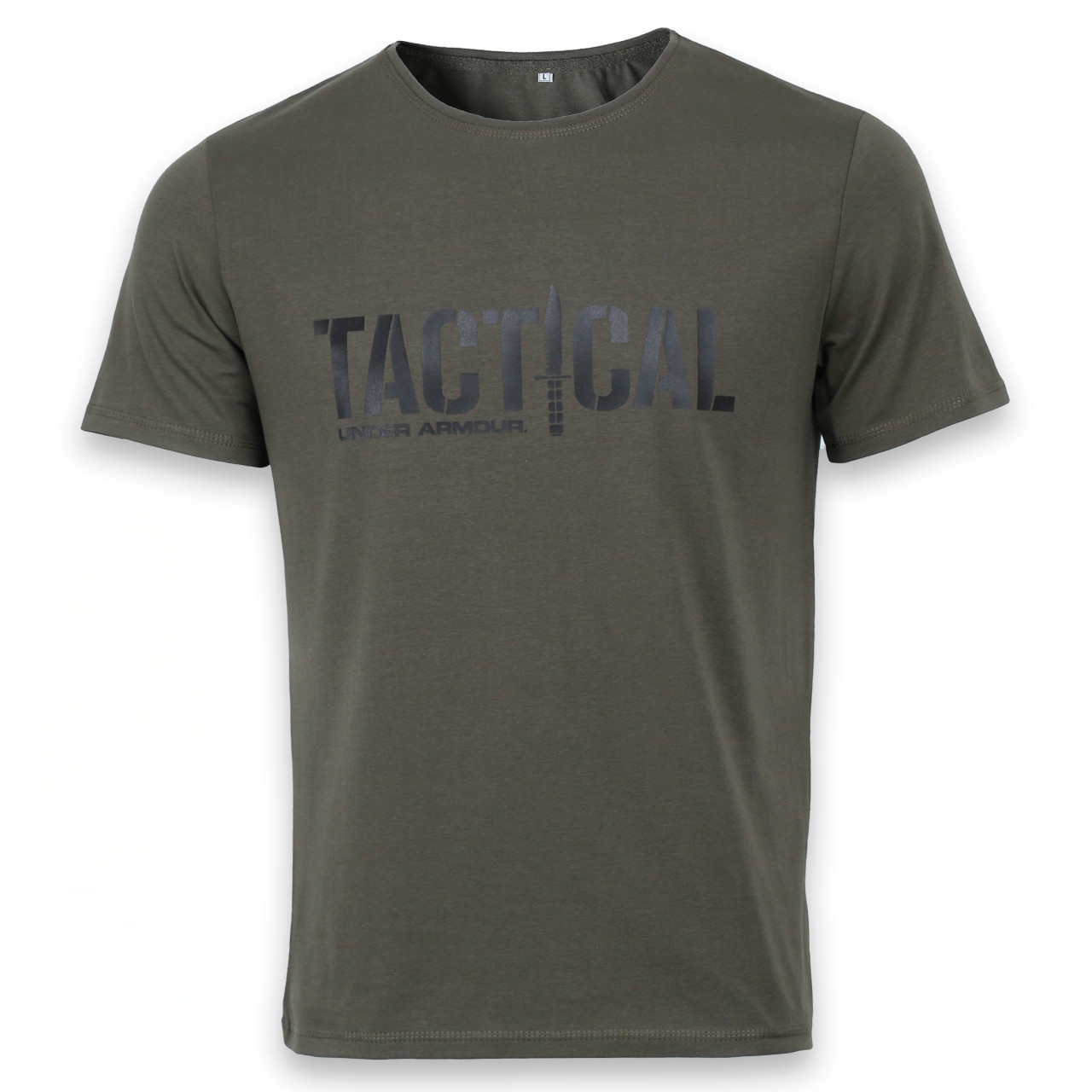 Чоловіча футболка Under Armour Tactical, колір хакі, фото 1