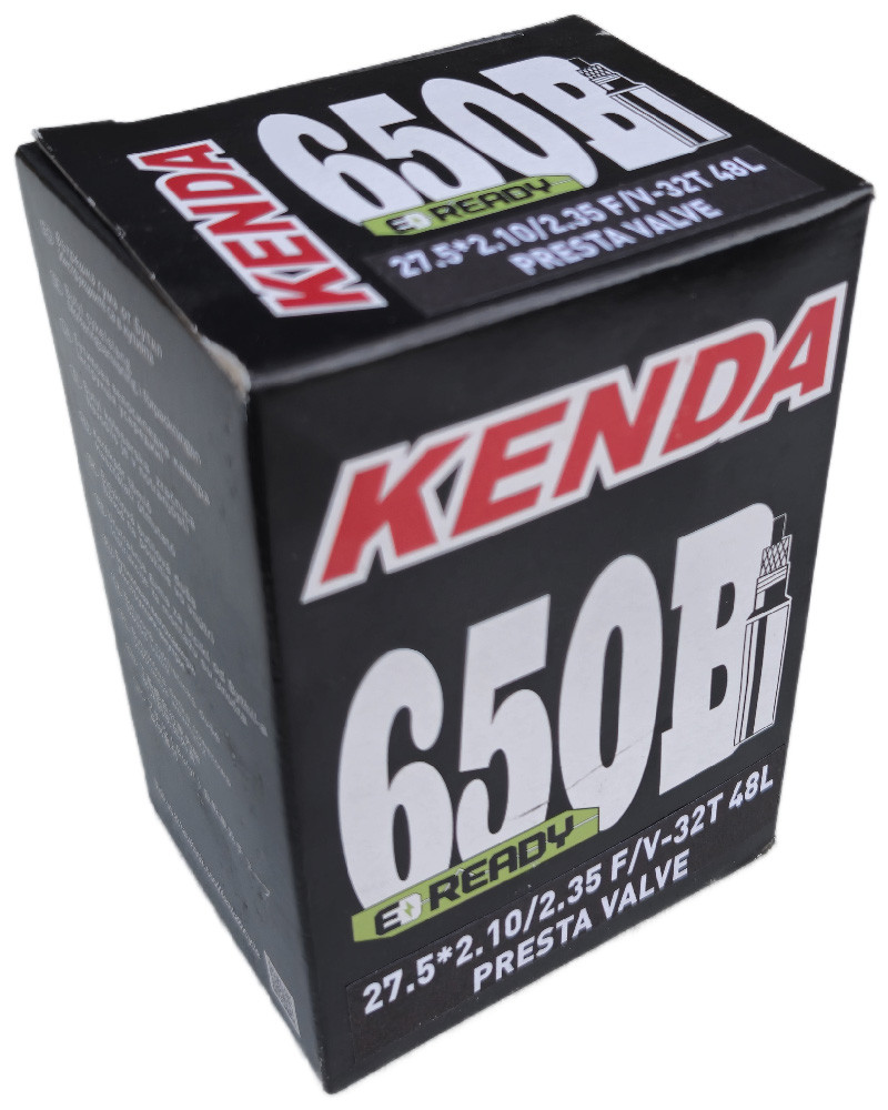 Камера велосипедна Kenda 27,5 x 2.10 / 2.35 (650B) FV вентиль Presta 48 мм