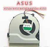 Вентилятор (кулер) для CPU ноутбука процесора ноутбука Asus X450 X450CA X550 X550V X550C X550VC K550VC A550, 4pin Cooling Fan