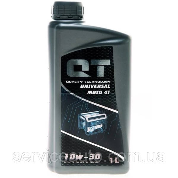 Олива моторна QT-OIL UNIVERSAL MOTO 4T 10W-30 1л